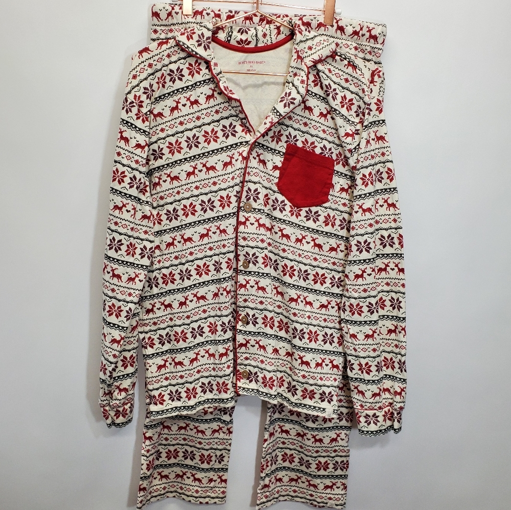 Burts bees baby adult XL Christmas Pajamas